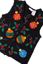 Black Ugly Christmas Vest 59489