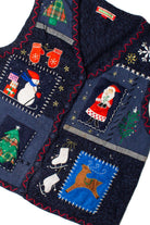 Blue Ugly Christmas Vest 59500