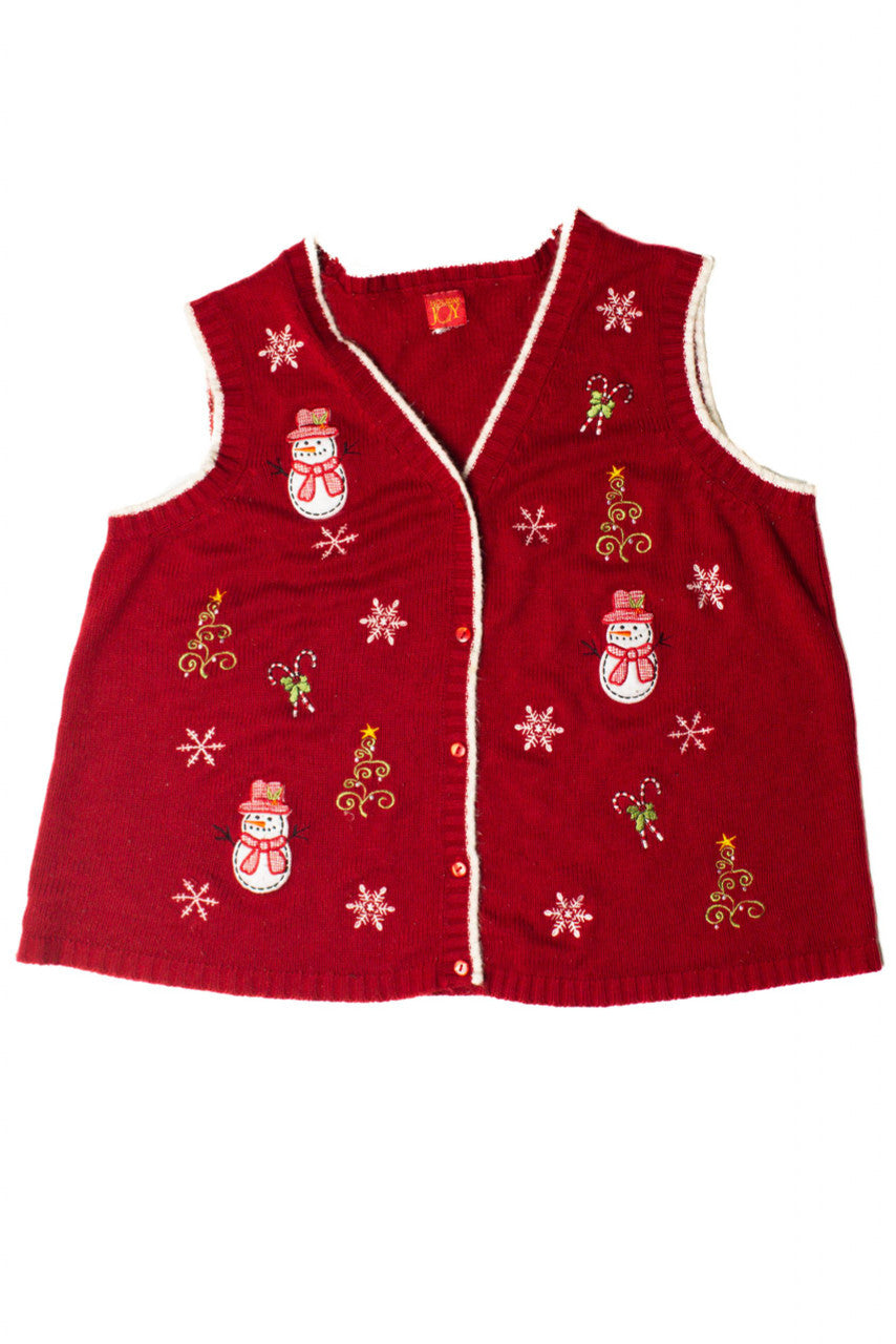 Red Ugly Christmas Vest 59501 – Ragstock