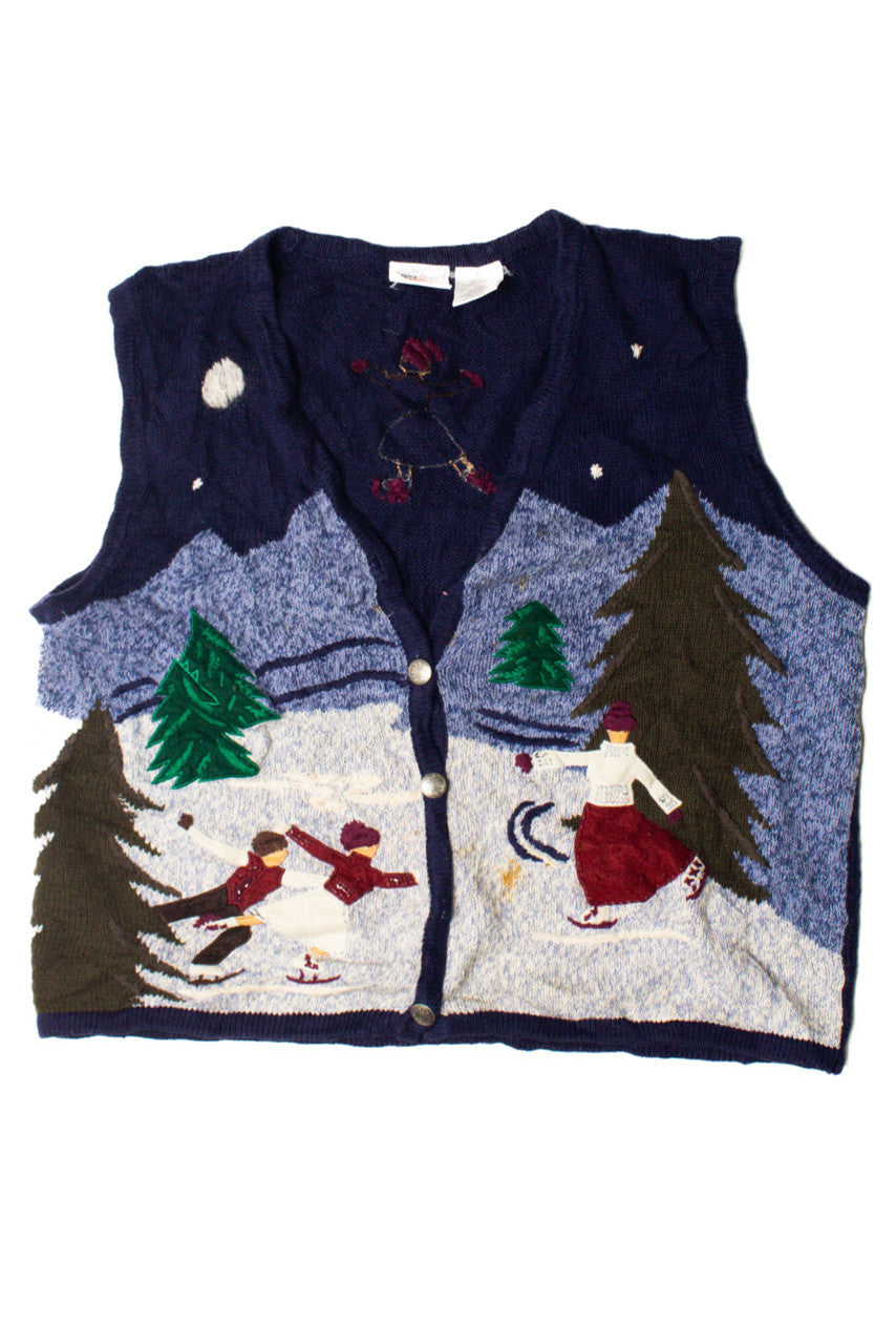 Blue Ugly Christmas Vest 59503