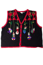 Black Ugly Christmas Vest 59504