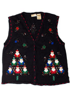 Black Ugly Christmas Vest 59508