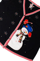 Black Ugly Christmas Vest 59510