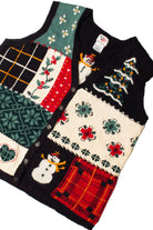 Black Ugly Christmas Vest 59511