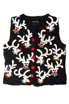 Black Ugly Christmas Vest 59520