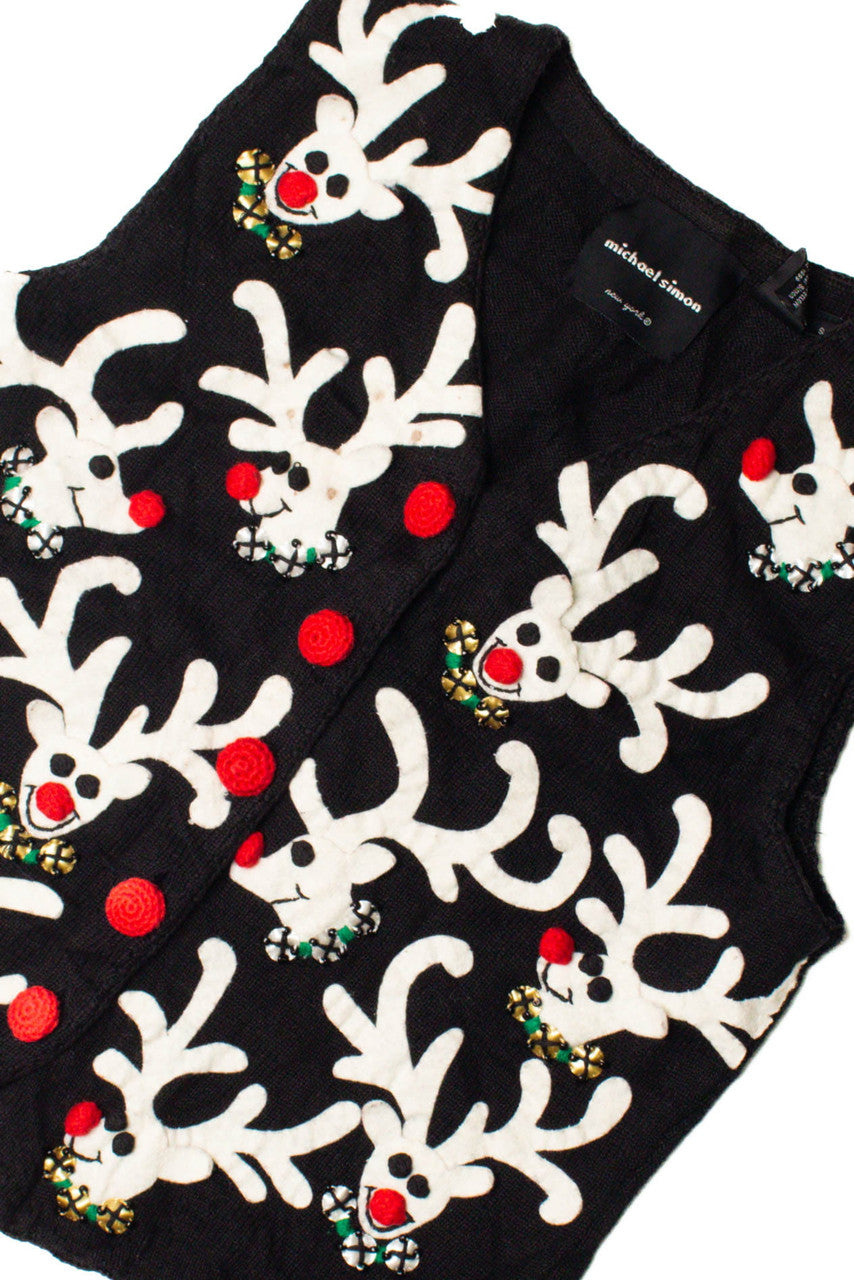 Black Ugly Christmas Vest 59520