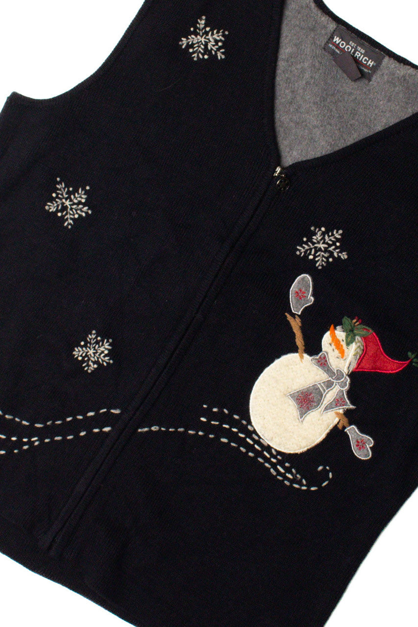 Black Ugly Christmas Vest 59525