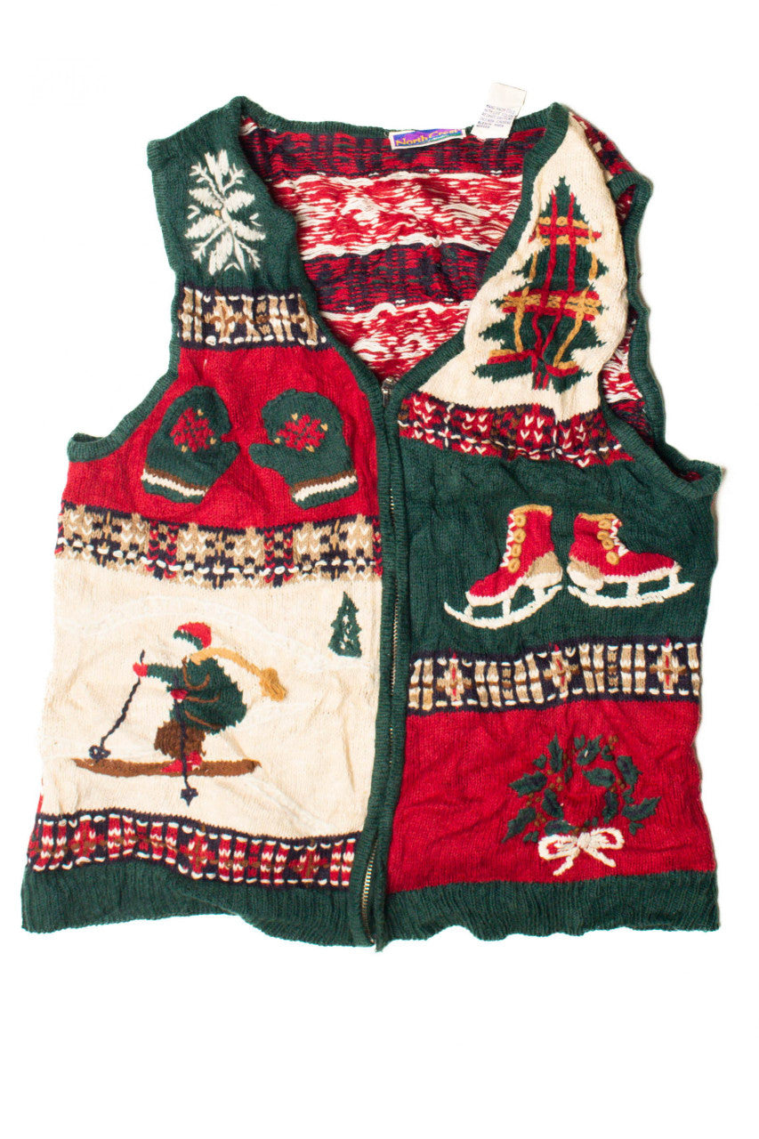 Red and Green Ugly Christmas Vest 59530