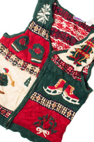 Red and Green Ugly Christmas Vest 59530