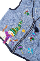 Blue Ugly Christmas Vest 59531