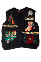 Black Ugly Christmas Vest 59532