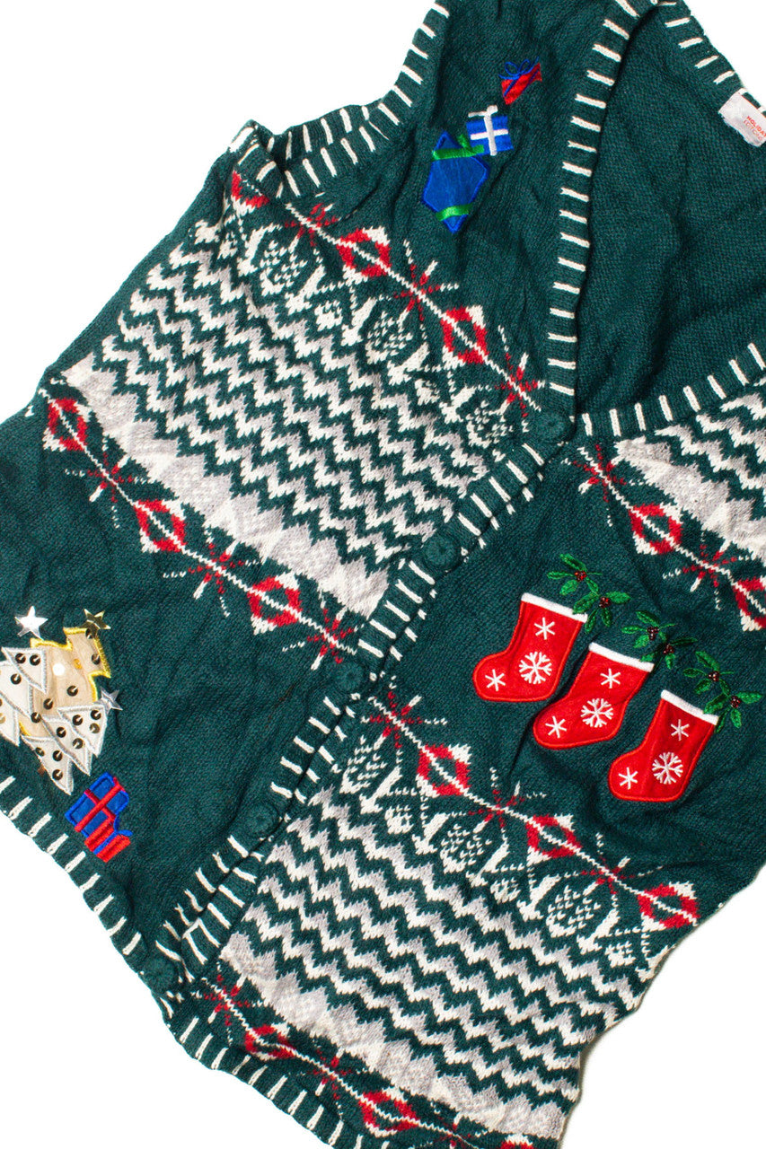 Green Ugly Christmas Vest 59533