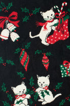 Vintage Shimmery Cats Ugly Christmas Sweater 59535