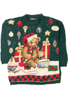 Vintage Teddy Bear Ugly Christmas Sweater 59538
