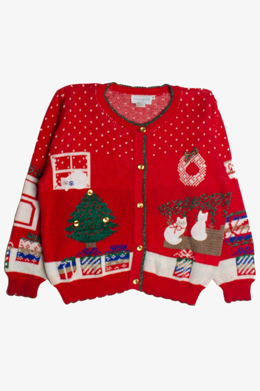 Sweater Loft Ugly Christmas Cardigan 59779