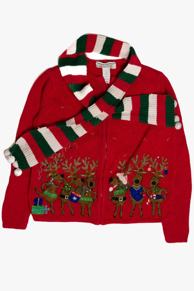 Red Ugly Christmas Cardigan 60026