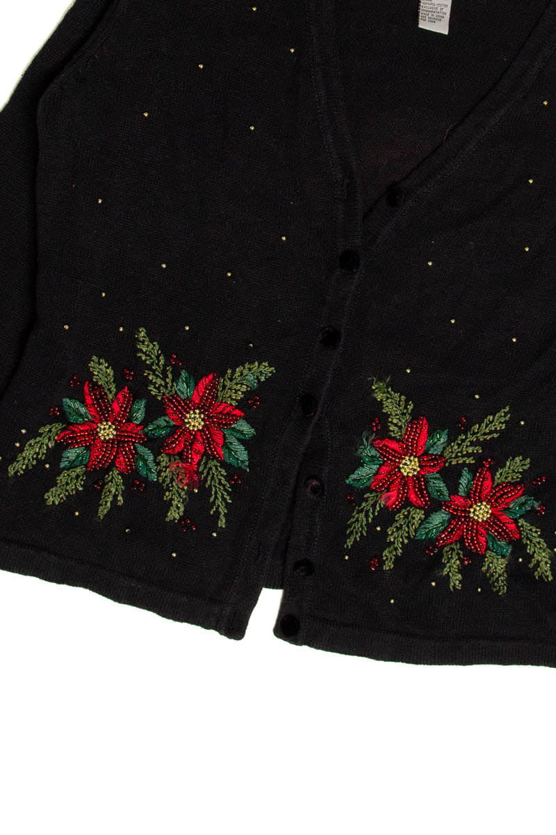 Black Ugly Christmas Cardigan 60029