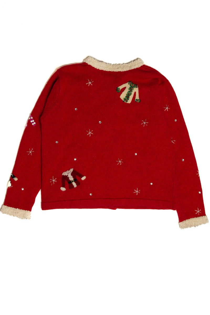 Red Ugly Christmas Cardigan 60031