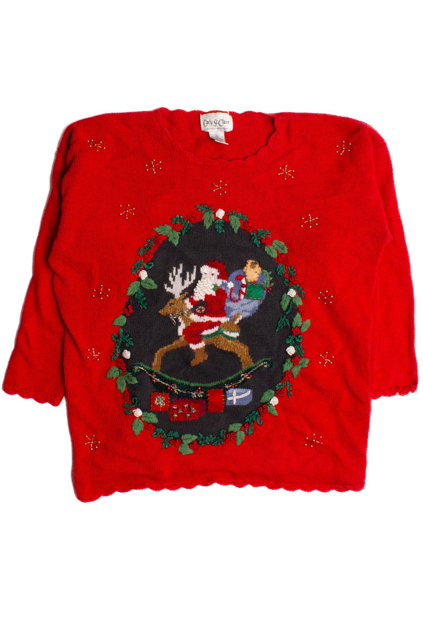 Red Ugly Christmas Pullover 60034