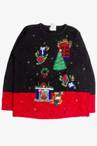 Black Ugly Christmas Pullover 60036