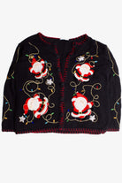 Black Ugly Christmas Cardigan 60037