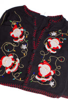 Black Ugly Christmas Cardigan 60037