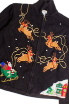 Black Ugly Christmas Cardigan 60039