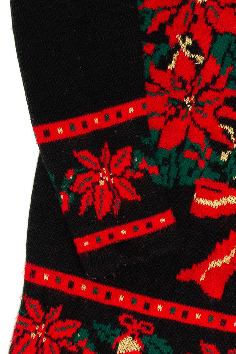 Black Ugly Christmas Wreath Pullover 60272
