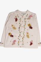 White Ugly Christmas Stocking Cardigan 60274