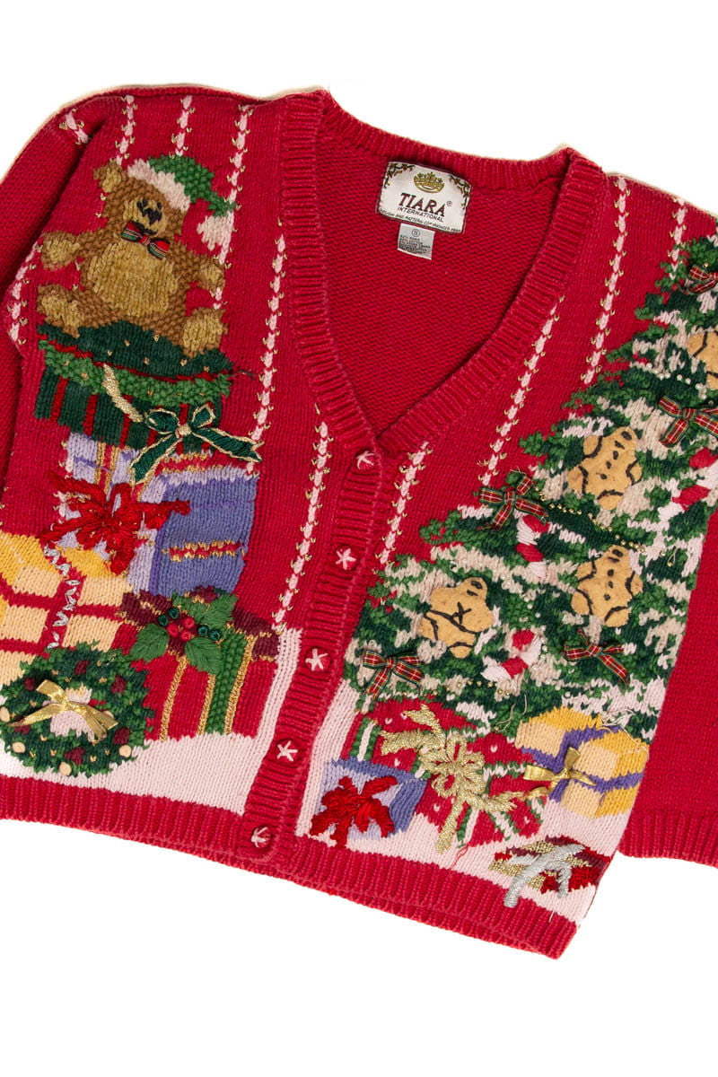 Red Ugly Christmas Cardigan 60275