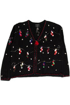 Black Ugly Christmas Cardigan 60279