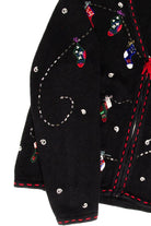 Black Ugly Christmas Cardigan 60279