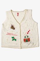 Homespun Christmas Ugly Christmas Sweater Vest 60810