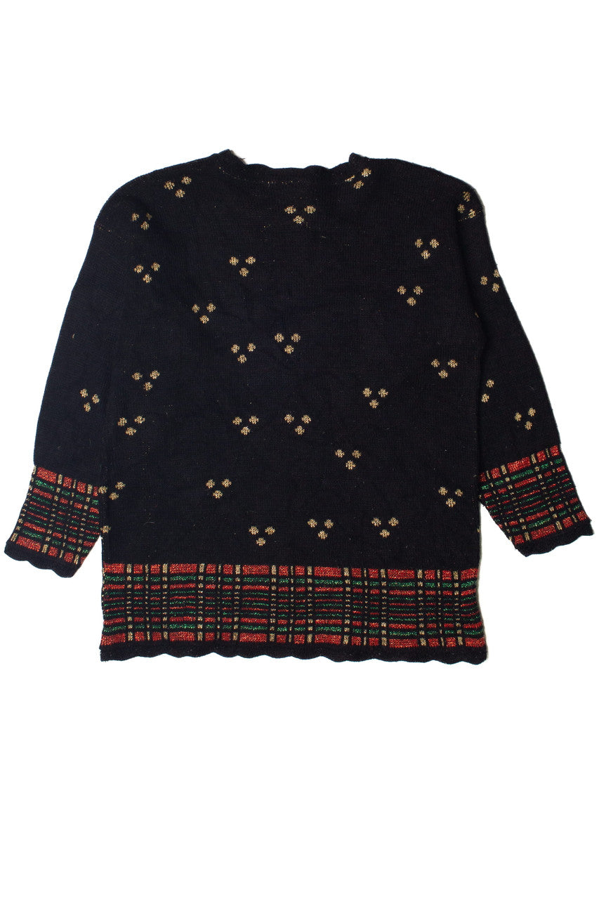Candle Centerpiece Ugly Christmas Sweater 60821