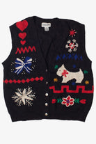 Little Doggie Ugly Christmas Sweater Vest 60823