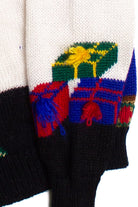 Vintage White Ugly Christmas Sweater