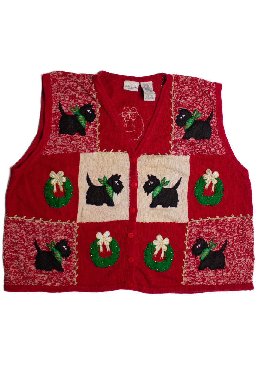 Red Ugly Christmas Vest 61003