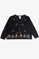 Black Ugly Christmas Cardigan 61010