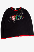 Black Ugly Christmas Pullover 61011