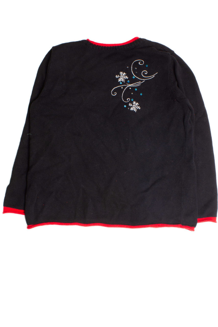 Black Ugly Christmas Pullover 61011