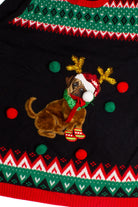 Black Ugly Christmas Pullover 61013