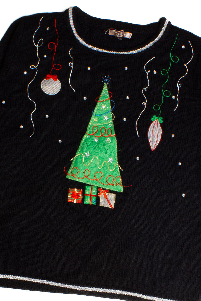 Black Ugly Christmas Pullover 61014