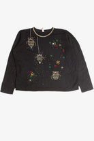 Black Ugly Christmas Pullover 61015