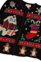 Black Ugly Christmas Cardigan 60032