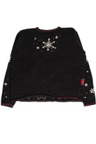Black Ugly Christmas Cardigan 60032