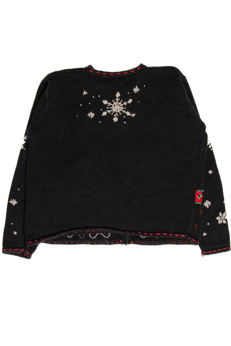 Black Ugly Christmas Cardigan 60032