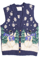 Blue Ugly Christmas Vest 61032