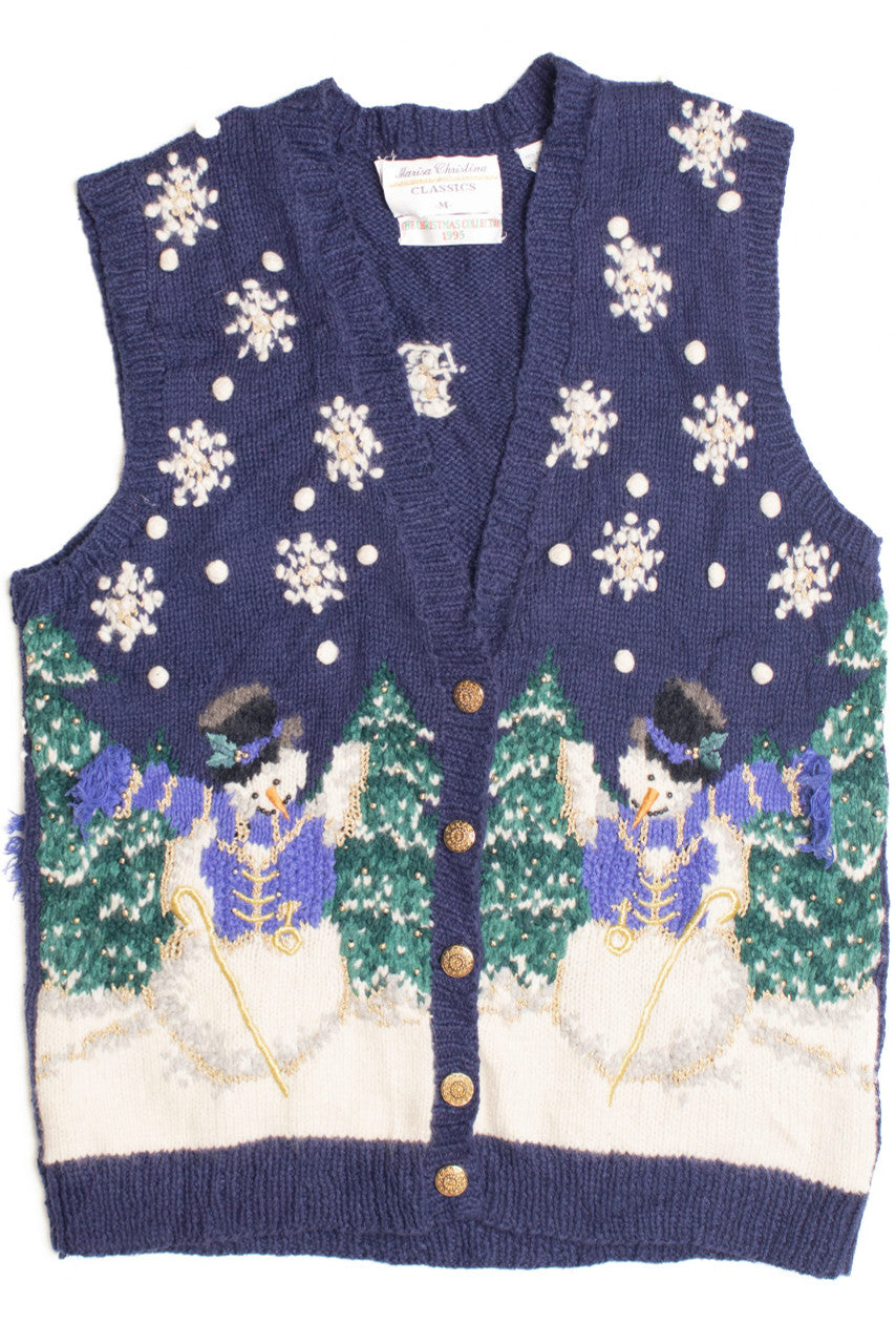 Blue Ugly Christmas Vest 61032