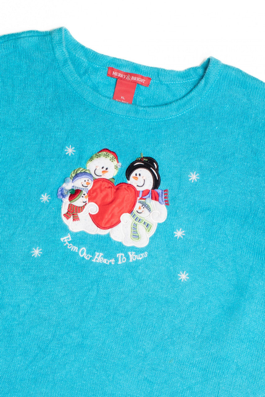 Blue Ugly Christmas Pullover 61035