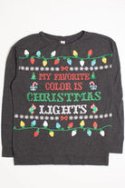 Ugly Grey Christmas Pullover 61036